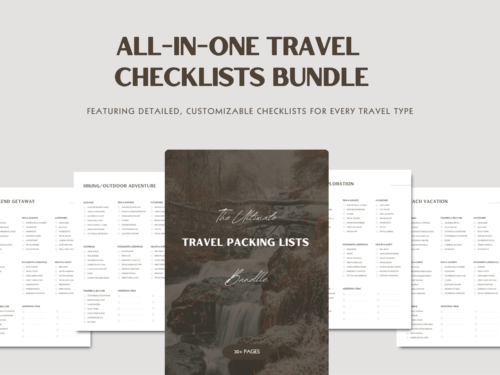 Travel Packing Lists