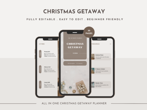 Christmas Getaway Planner