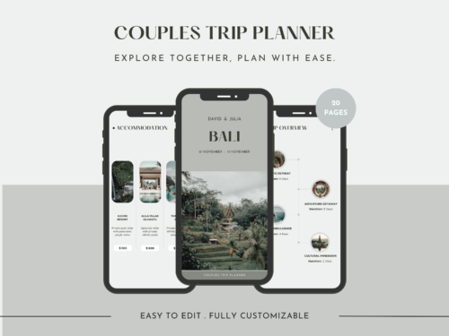 Couples Travel Planner