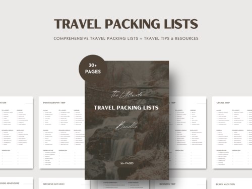 Travel Packing Lists