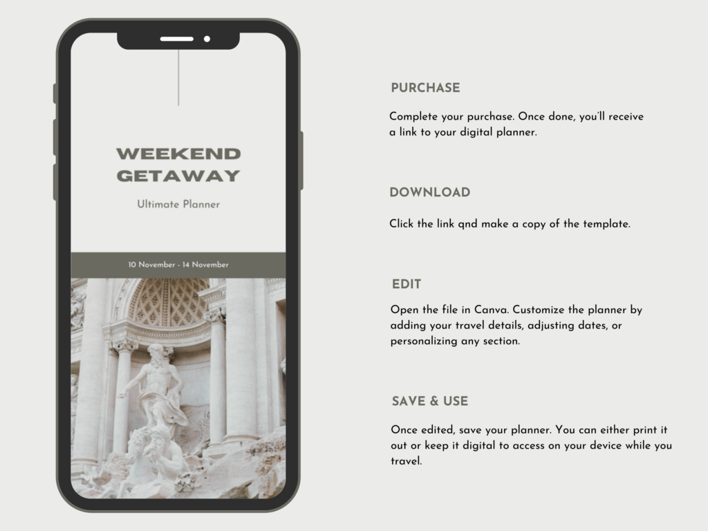 Weekend Getaway Planner