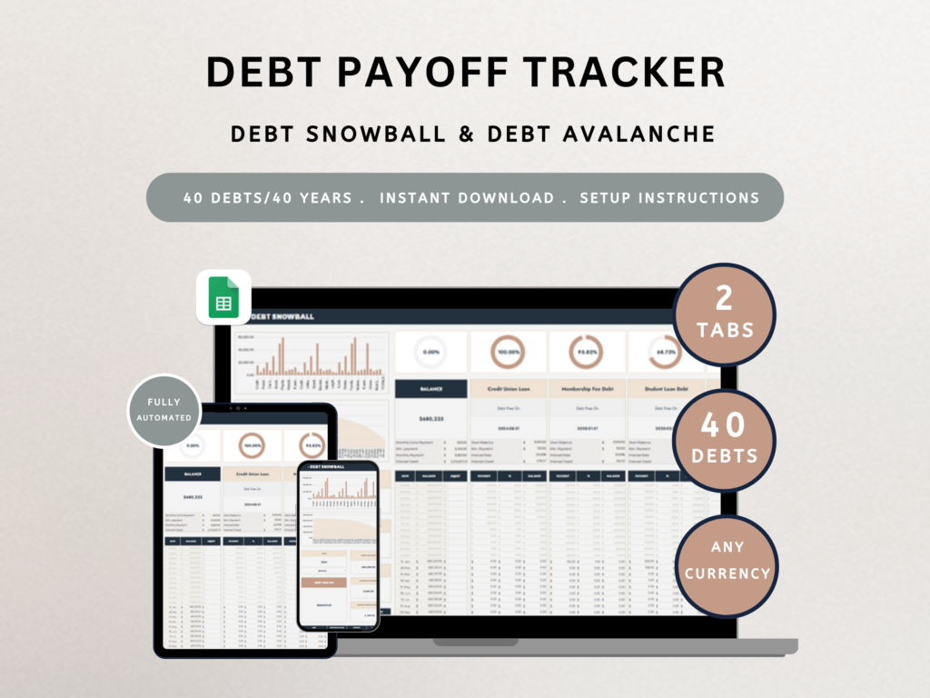 Debt Payoff Tracker