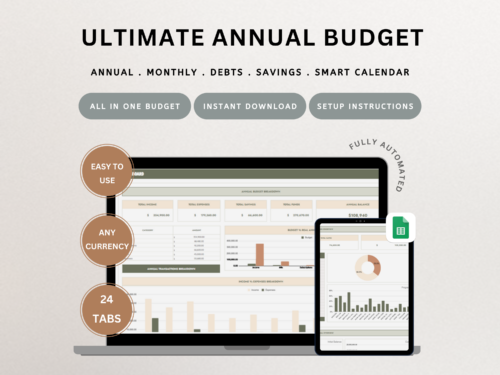 Ultimate Annual Budget