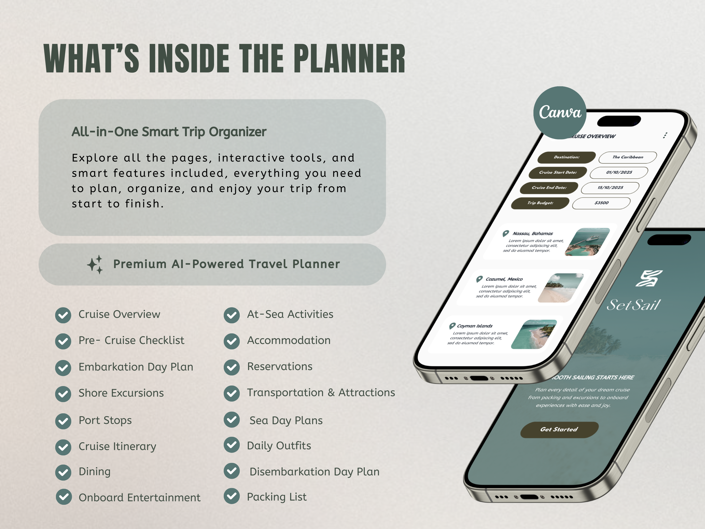 AI-Powered Cruise Planner
