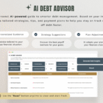 AI Debt Snowball Tracker
