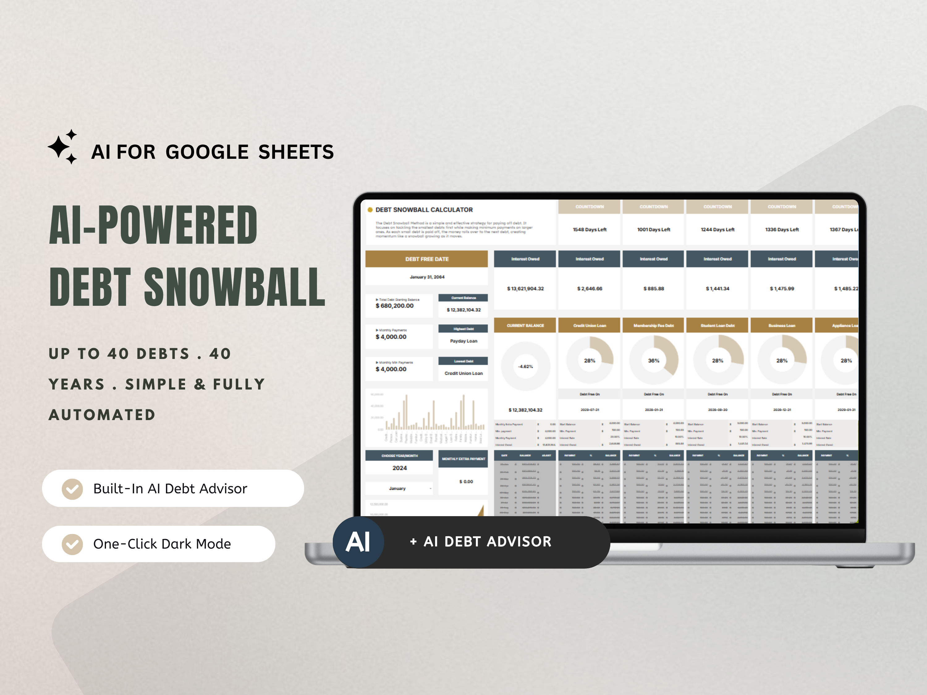 AI Debt Snowball Tracker
