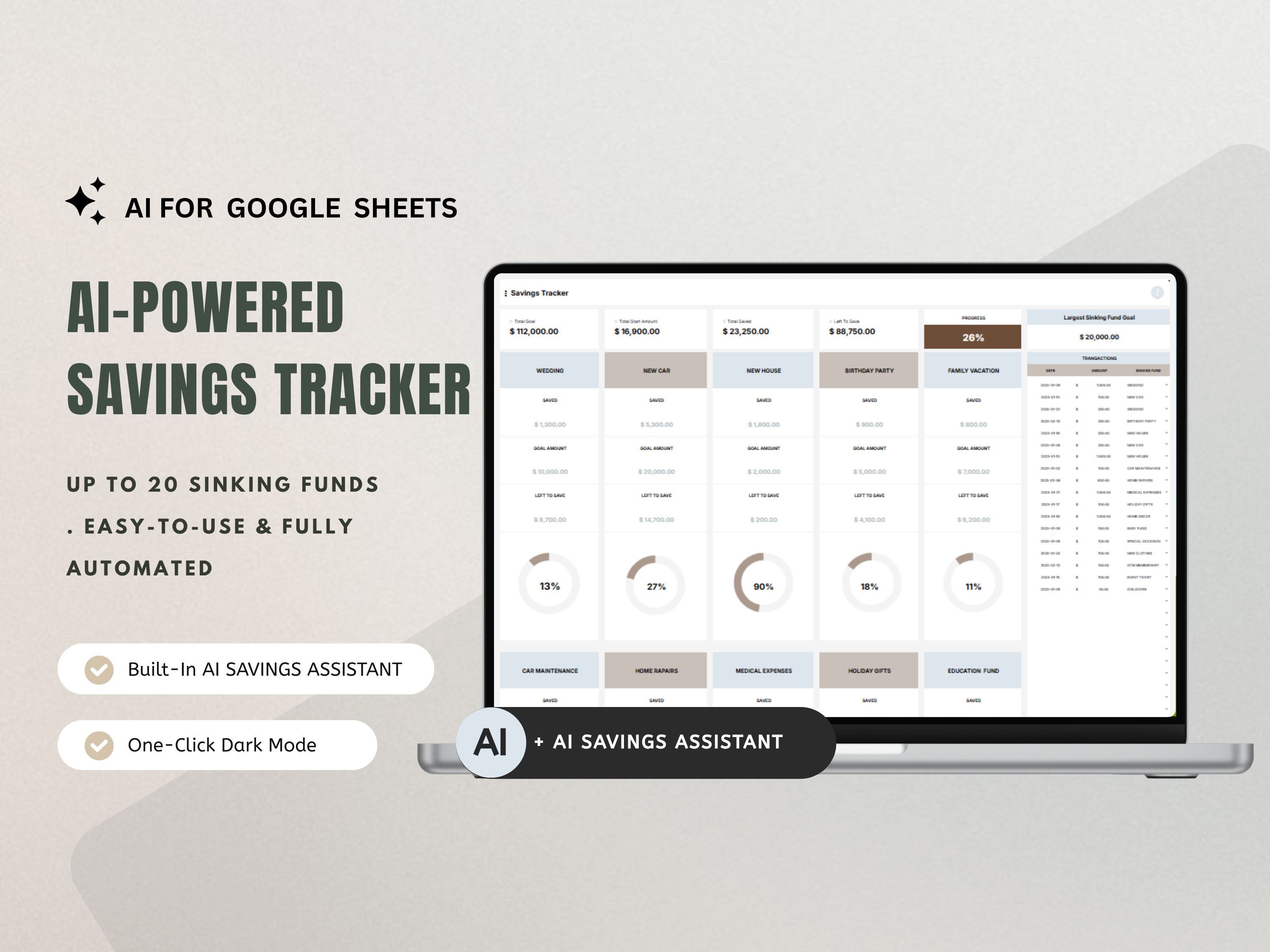 AI Savings Tracker