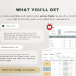 Sinking Funds Tracker Google Sheets Template