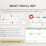 To Do List Tracker Google Sheets Template